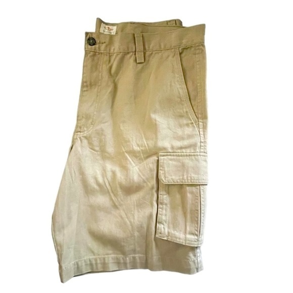 DOCKERS CARGO PANTS TAN SIZE 38   NWOT - Picture 4 of 9